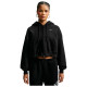 Nike Γυναικεία ζακέτα Studio Fleece Oversized Cropped Full-Zip Hoodie